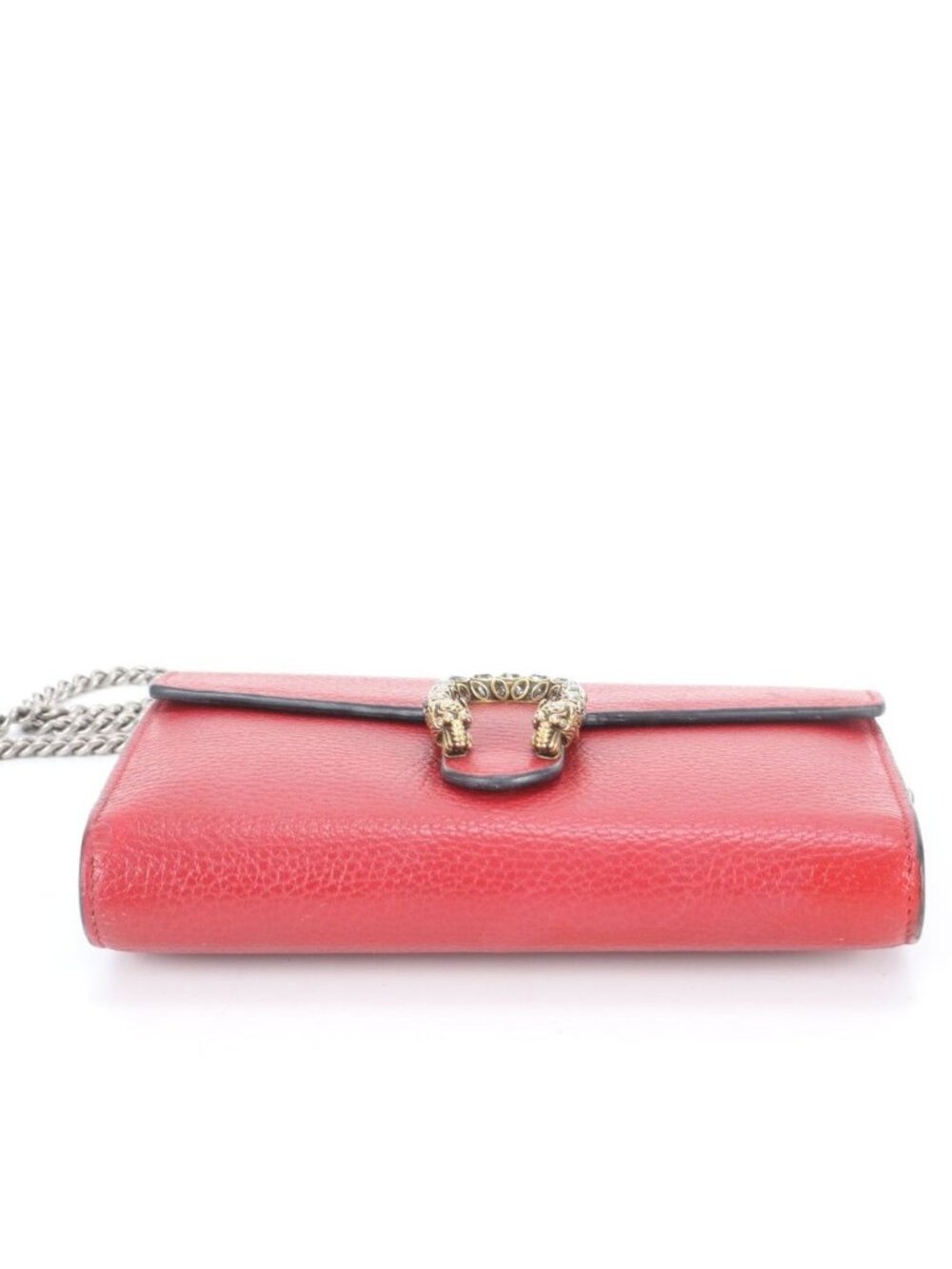 Gucci Dionysus Chain Shoulder Bag Leather Tote Wallet Crossbody - Picture 5 of 10